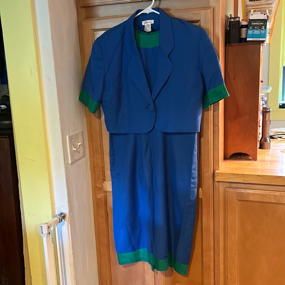 Talbots vintage dress and jacket